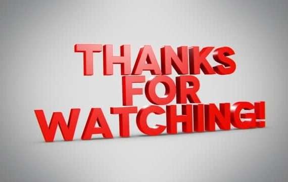 Thanks for watching 1