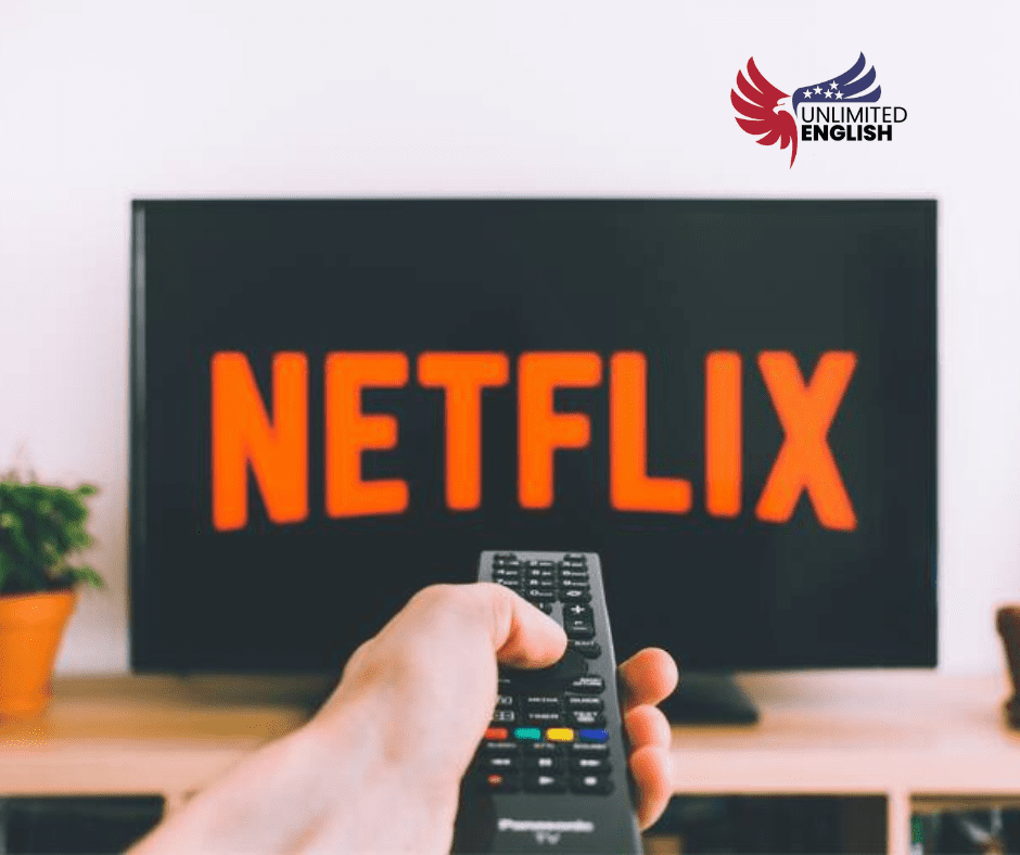 Puedes practicar tu inglés viendo películas en Netflix.