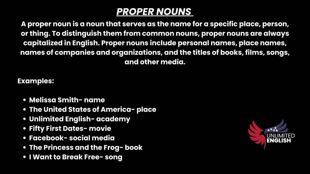 proper nouns 2 1